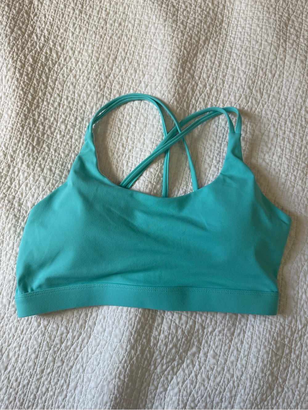 NWOT aqua sports bra, Large